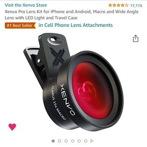 Xenvo pro Lense kit for iPhone and android